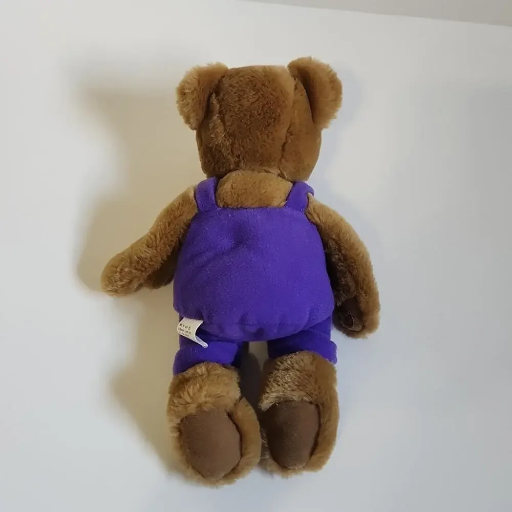 Hallmark Kiss Kiss Brown Bear Movable Head Magnetic Nose Hook &‎ Loop Paws